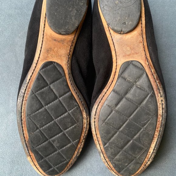 Chanel Limited Edition Glitter Ballet Flats - Picture 14 of 17